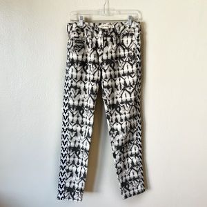 Isabel Marant H&M Printed Embroidered Skinny Jean size‎ US 4